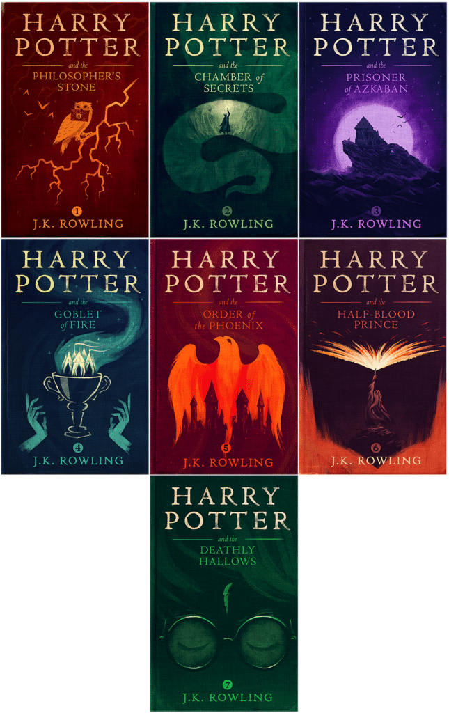 Collection des livres Harry Potter