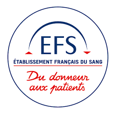Logo de l'EFS : l'établissement français du sang