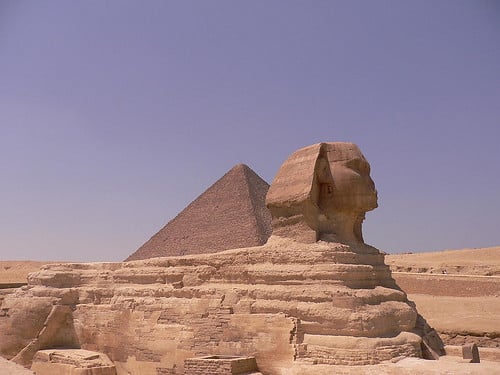 Le Sphinx à Gizeh