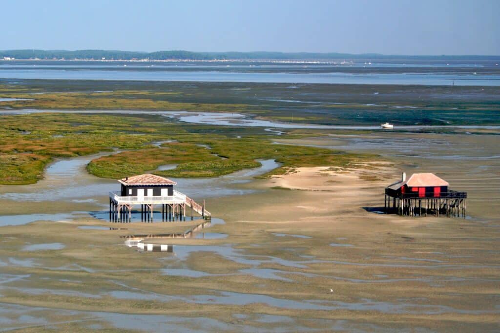 Maison tchanquée du bassin d'Arcachon